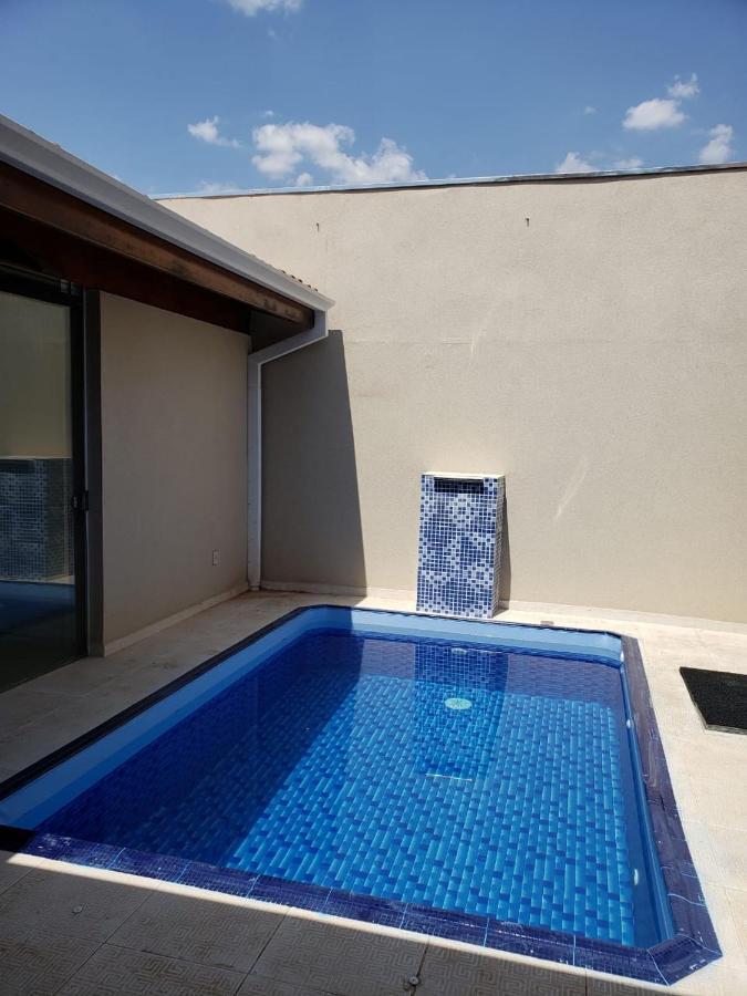 Casa Temporada Olimpia 8 Pessoas Com Piscina Villa Exterior foto